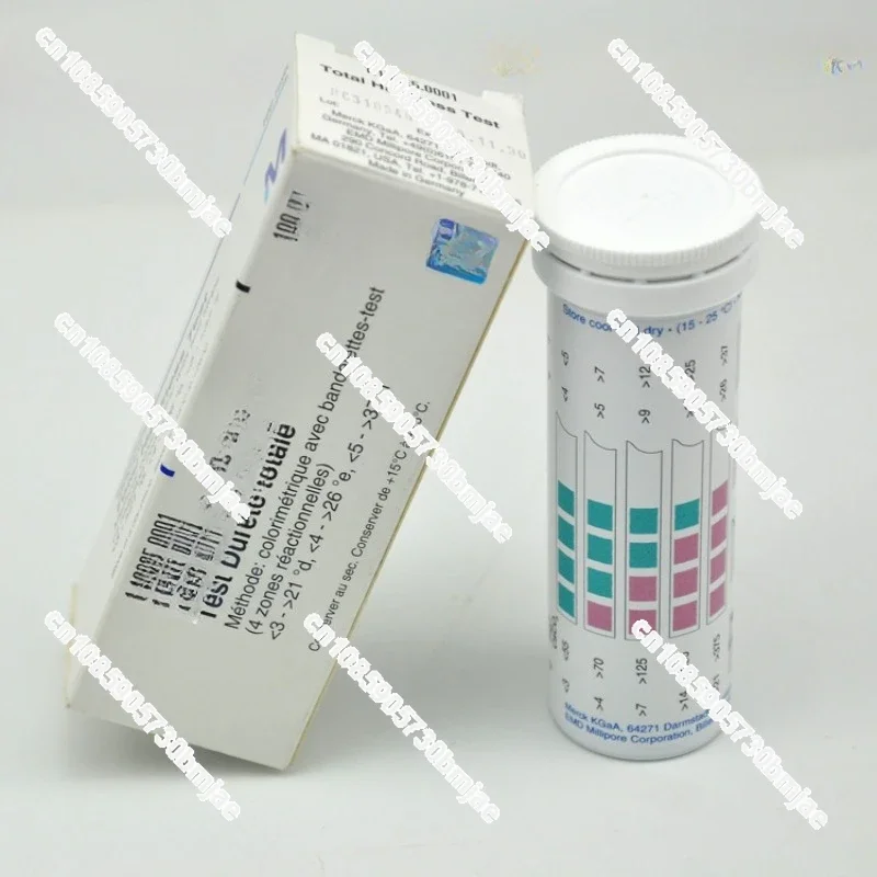 Total hardness test strip 1.10025.0001 Water hardness rapid testing test paper