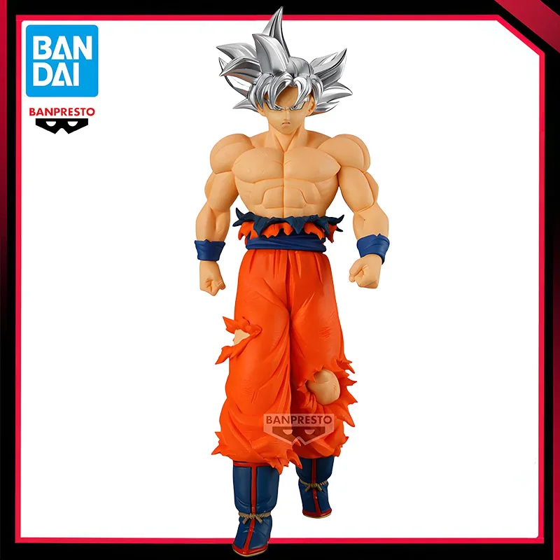 En Stock Bandai Original Banpresto Dragon Ball Super Solid Edge funciona la partida Son Gokuu 20cm modelo juguete figura regalo