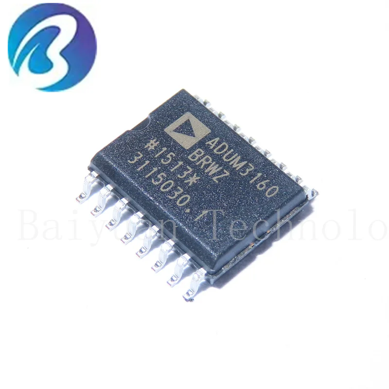 

ADUM3160BRWZ USB Digital Isolator 2500Vrms 1 Channel 12Mbps 25kV/µs CMTI 16-SOIC (0.295", 7.50mm Width)