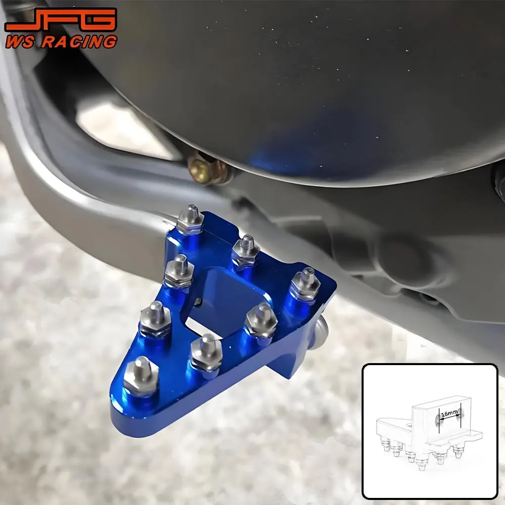 CNC Brake Pedal Step Tip Aluminum Motorcycle Accessories For SDG SSR COOLSTER 70 90 107 110 125CC Dirt Pit Bike JFG