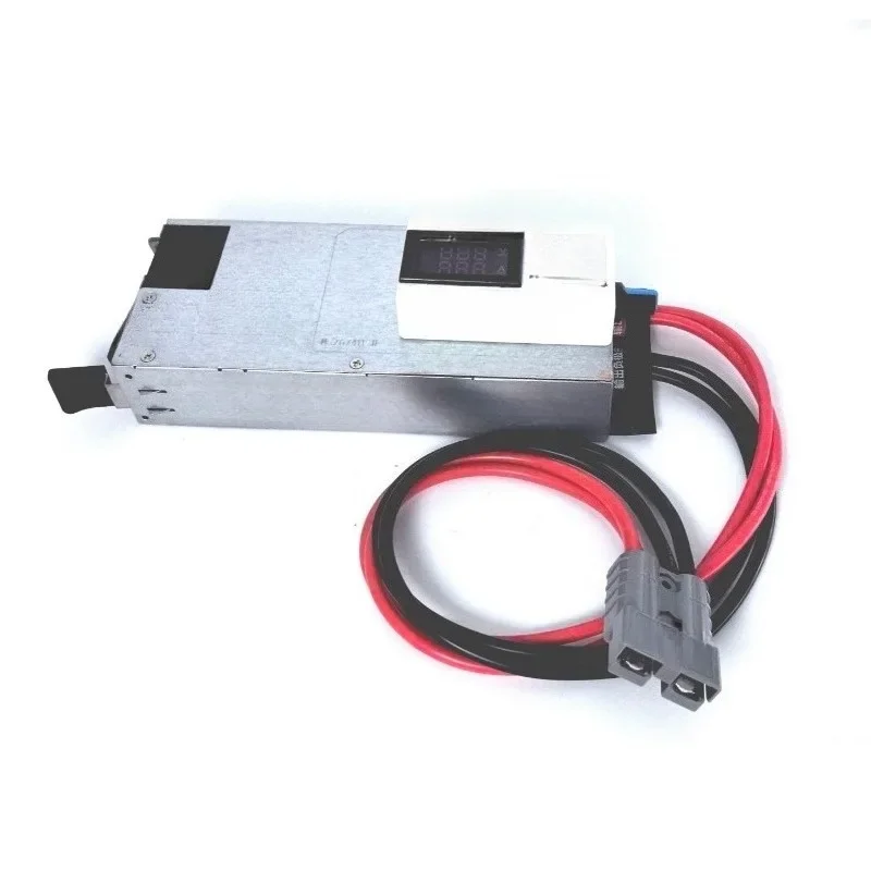 Adjustable 2-50A Current 3-15V Smart Lithium Charger 14.6V LiFePO4 12.6V Battery Charger For RV Camper Power System