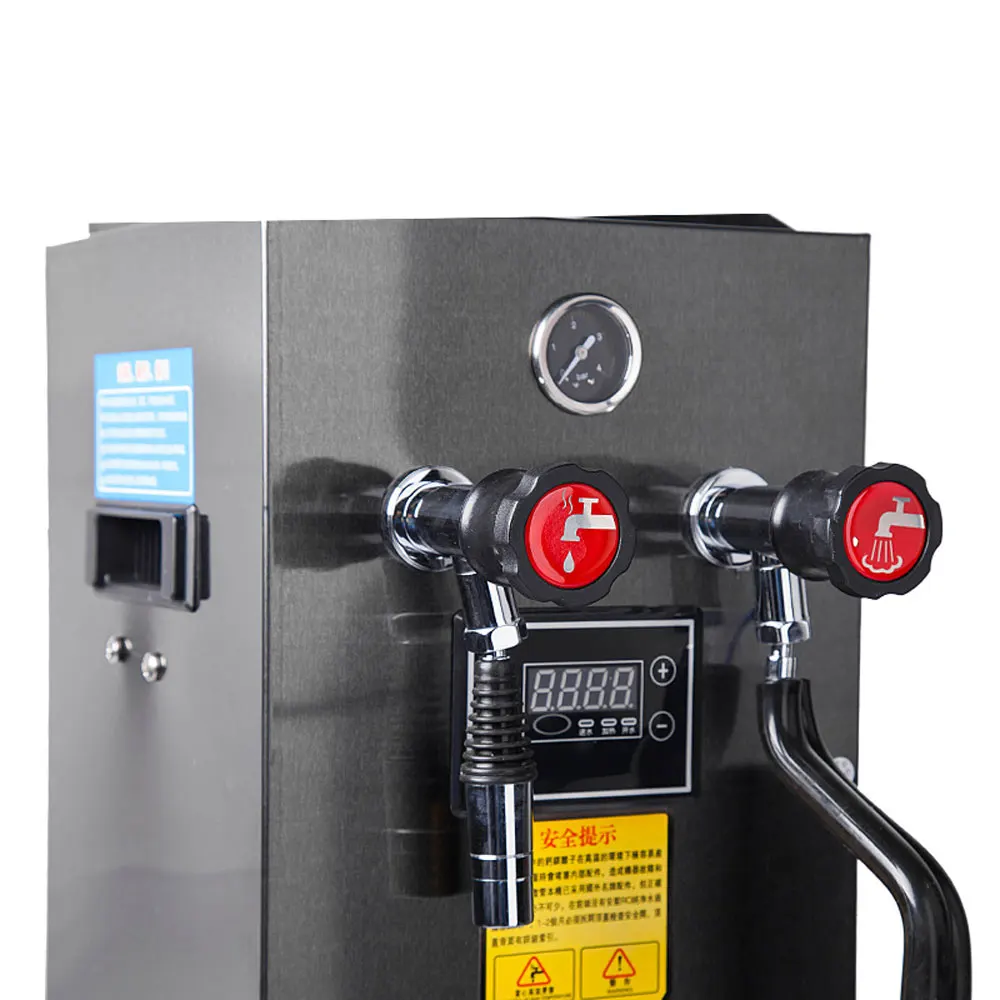 Kommerzielle Milchaufschäumer Milch Tee Shop Ausrüstung Vollautomatische Wasser Boiler Milchshake Schaum Dampf Maschine