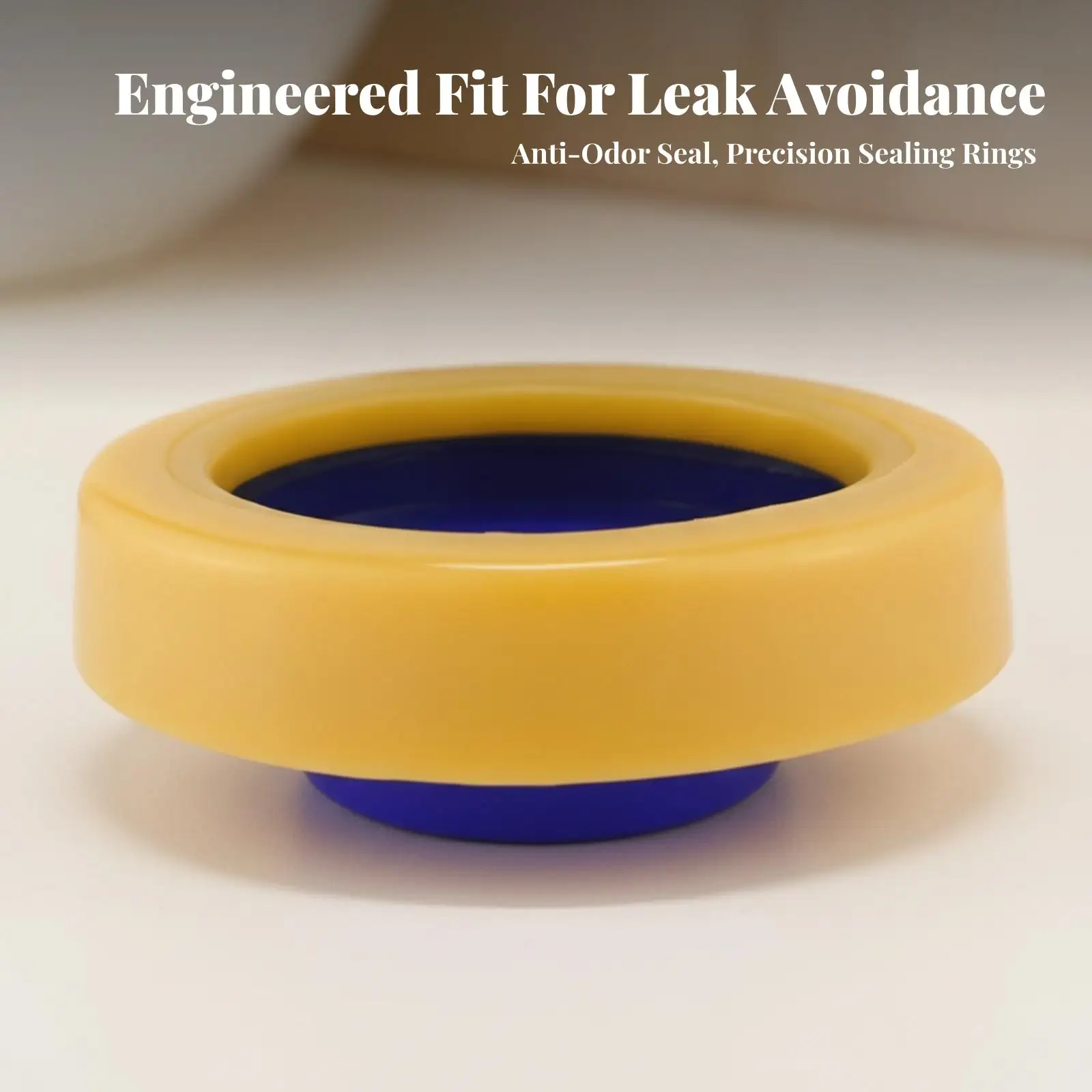 Toilet Wax Ring Alternative Rubber Drain Seal Gasket for Standard Toilet Plumbing Repair Kit