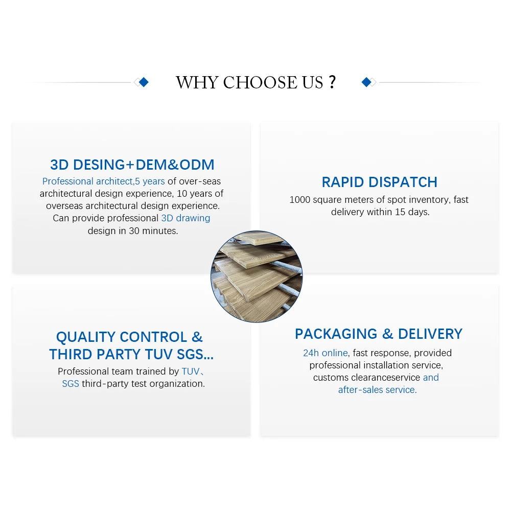 Customization Customized Stairs Modern Luxury Indoor  Wooden Steps Treads Staircase 3.6m*0.3m*0.03m/0.032m/0.037m