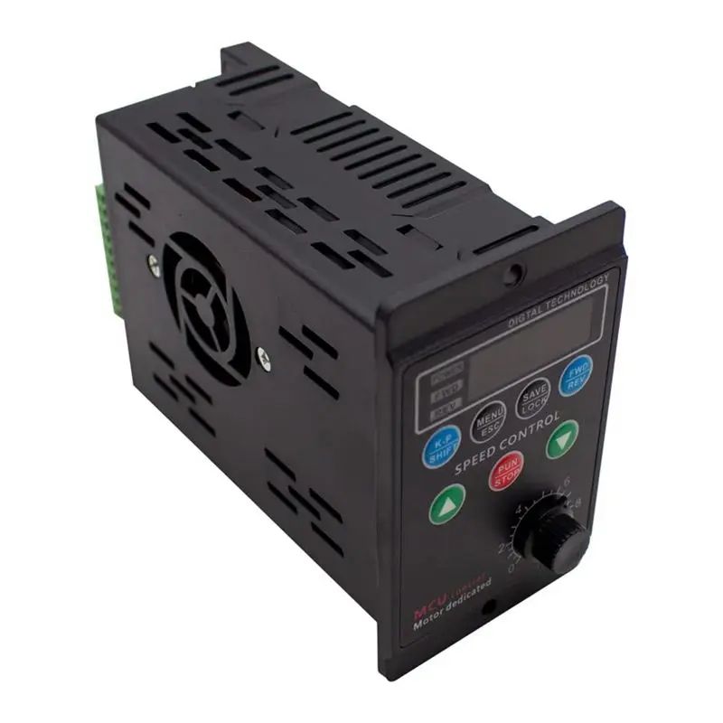 ABLQ T13-400W-H 220V Single-Phase Input Three-Phase Output Motor Driver Frequency Converter With Four-Digit Digital Display Acce