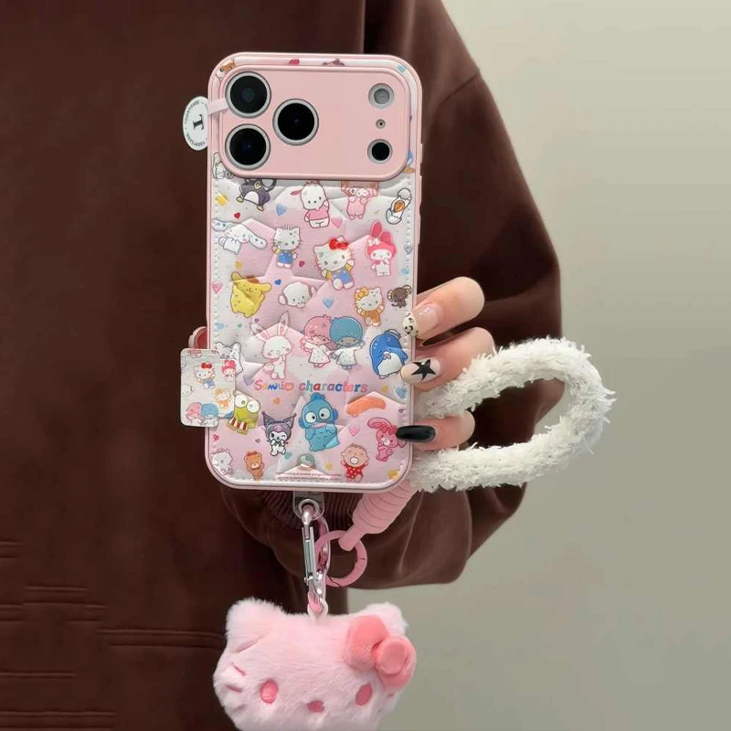 Cute Sanrio Character Collection Case for Apple iPhone 17 Pro Max iPhone 17 New Style 16 15 Shockproof Case Protective Cover