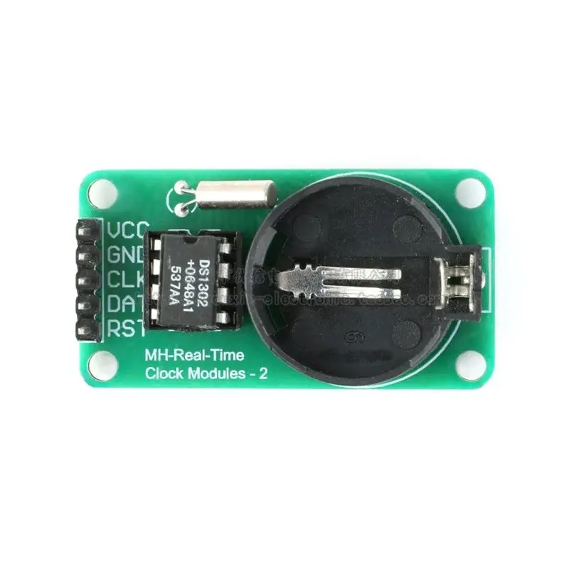 DS1302 Real-Time Clock Module RTC Power down Time Travel SCM Expansion for DIY Electronics