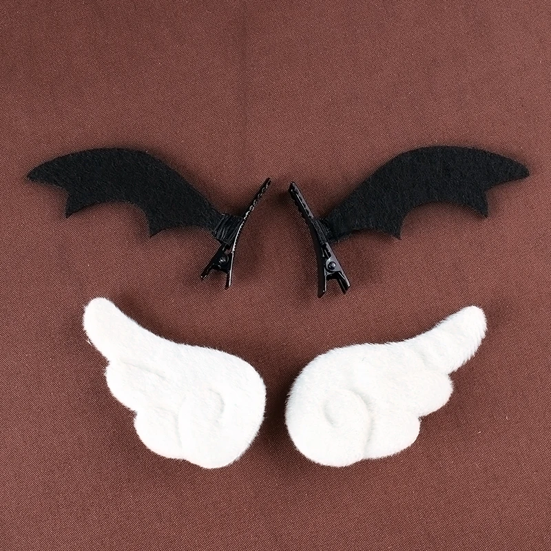 Lolita Angel Wings Hairpin Little Devil Wings Hairpin Hairpin Soft Sister Girl Hair Accessories