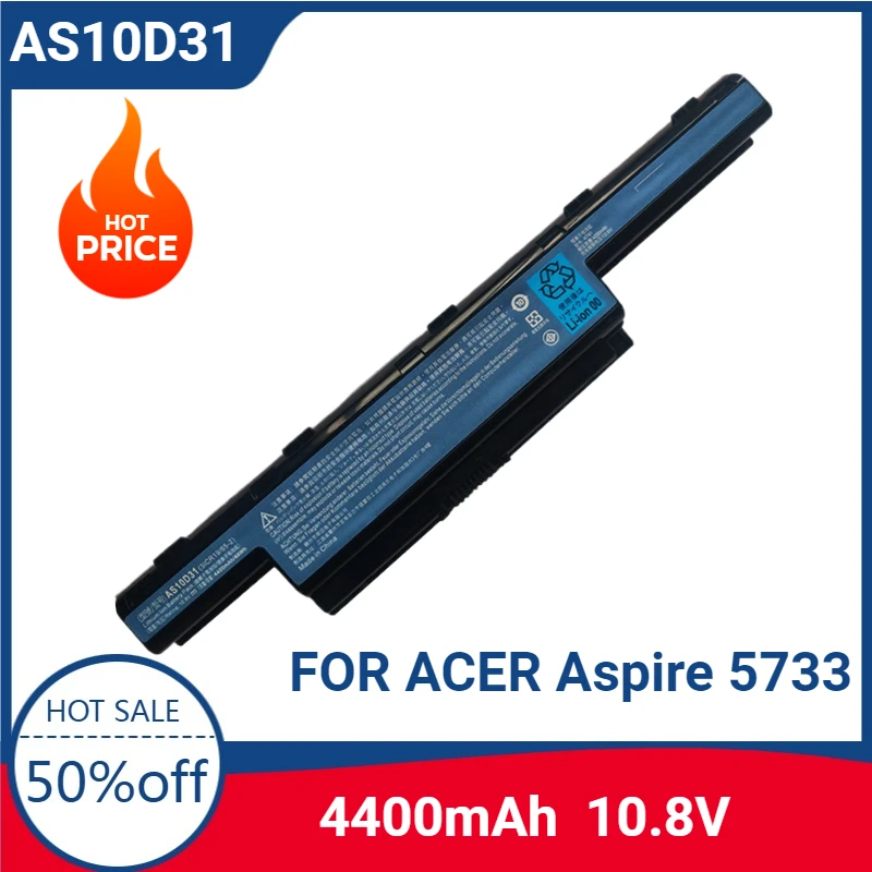 

New AS10D31 Laptop Battery FOR ACER Aspire 5733 5733G 5733Z 5736 5736G 5736Z 5736ZG 5741 5741G 5741TG 5741Z 5741ZG 5742 Series