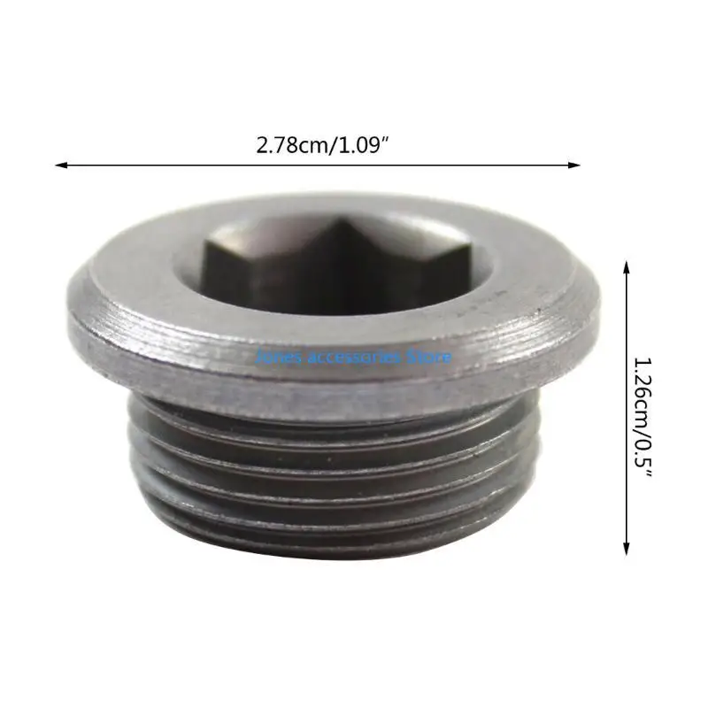 W8KD 33117525064 6004178 Tapón drenaje diferencial con juntas tóricas Accesorio reemplazo automático para tapón drenaje