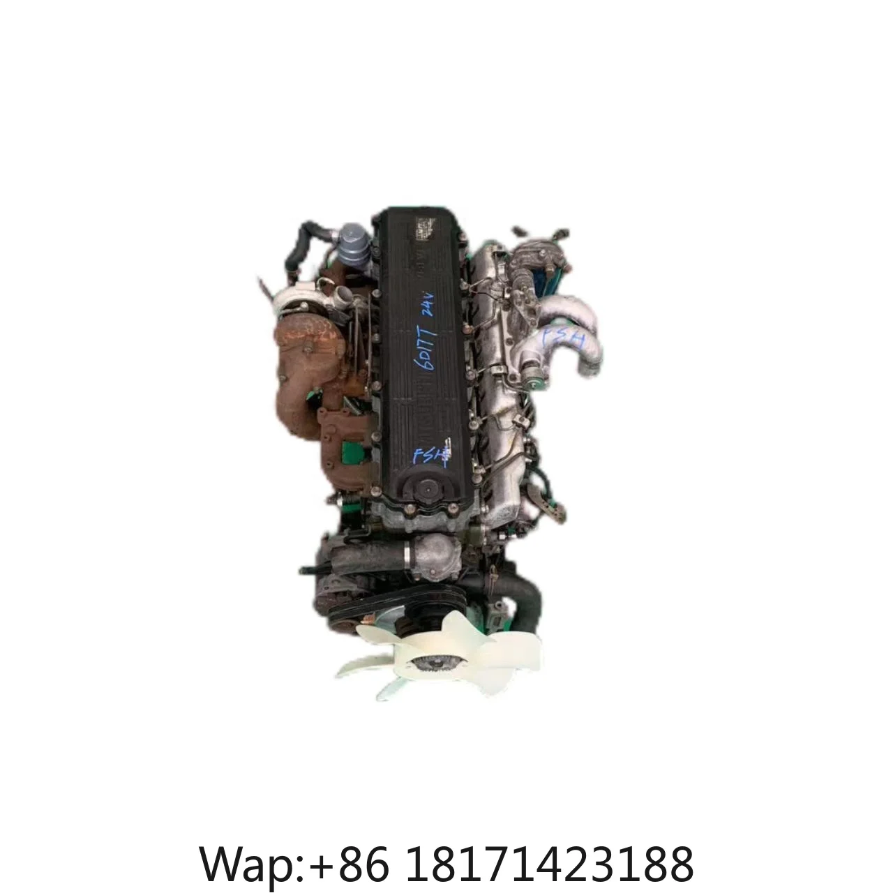 【Hot】6D17T Diesel Engine for Mitsubishi Truck