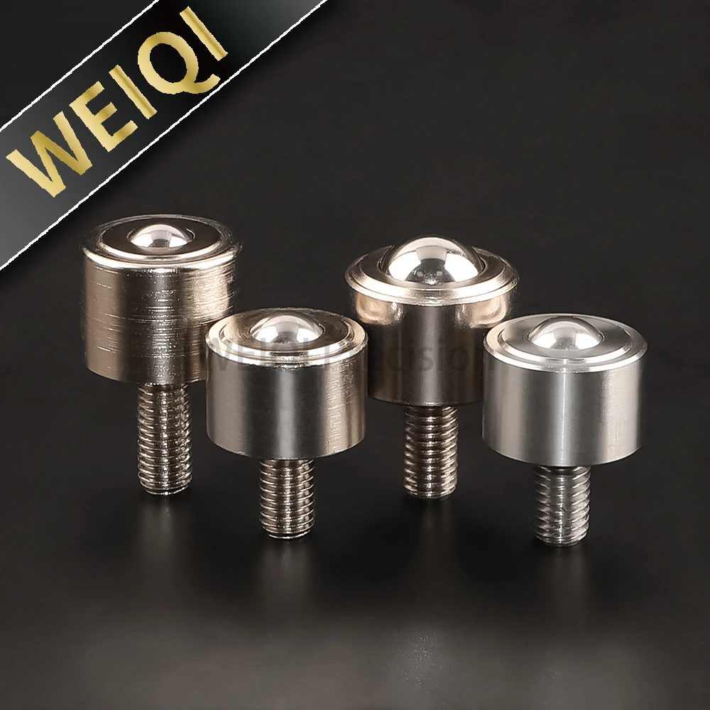 VCN347 Factory High Precision Conveyor Ball Rollers  Stainless /Carbon Steel Ball Transfer Unit Transfer Units with Threaded Rod