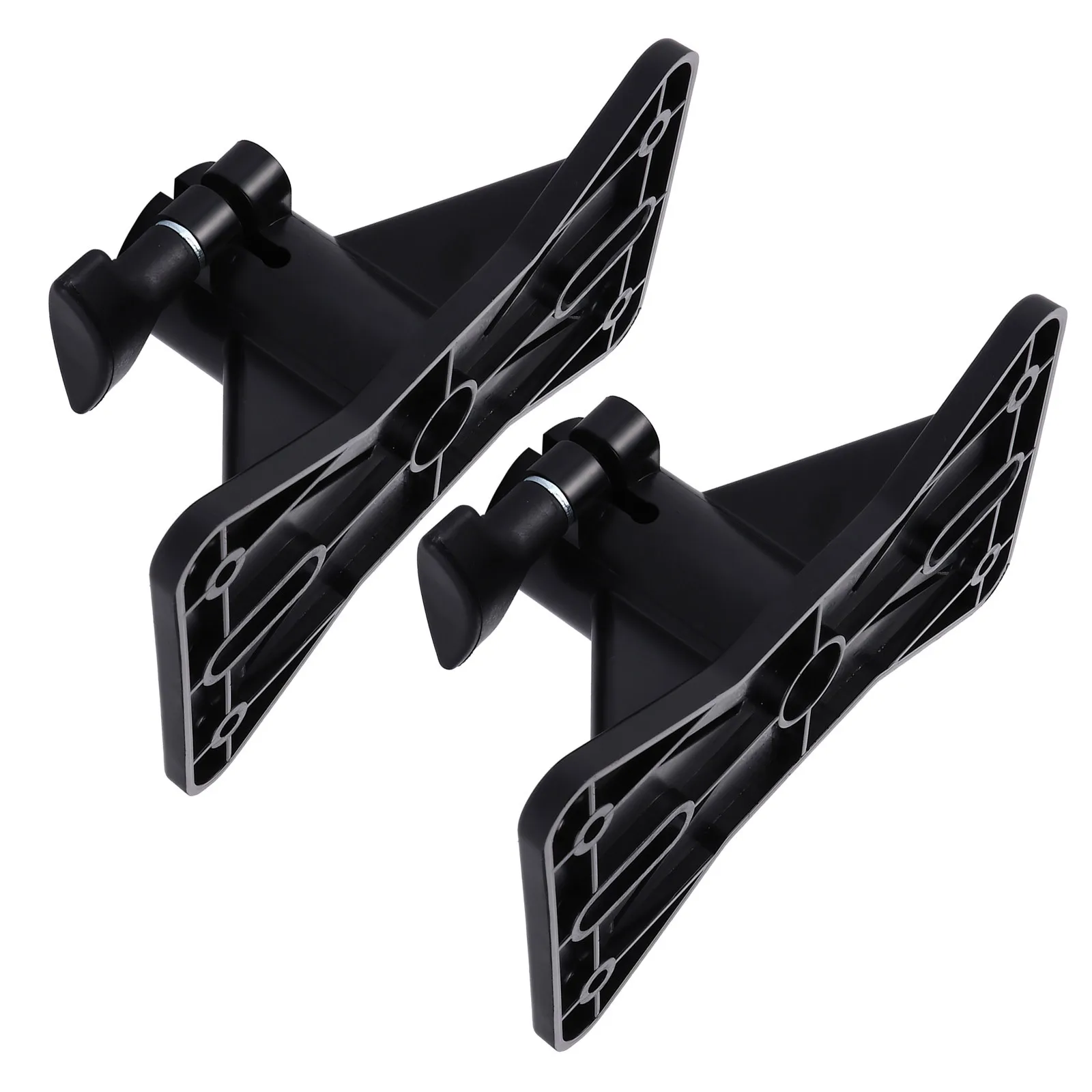 

2pcs Speaker Tray Heavy Duty Tripod For Bookshelf Speakers Office Desk Bracket Studio Heavy Duty Tripod Party Use Black