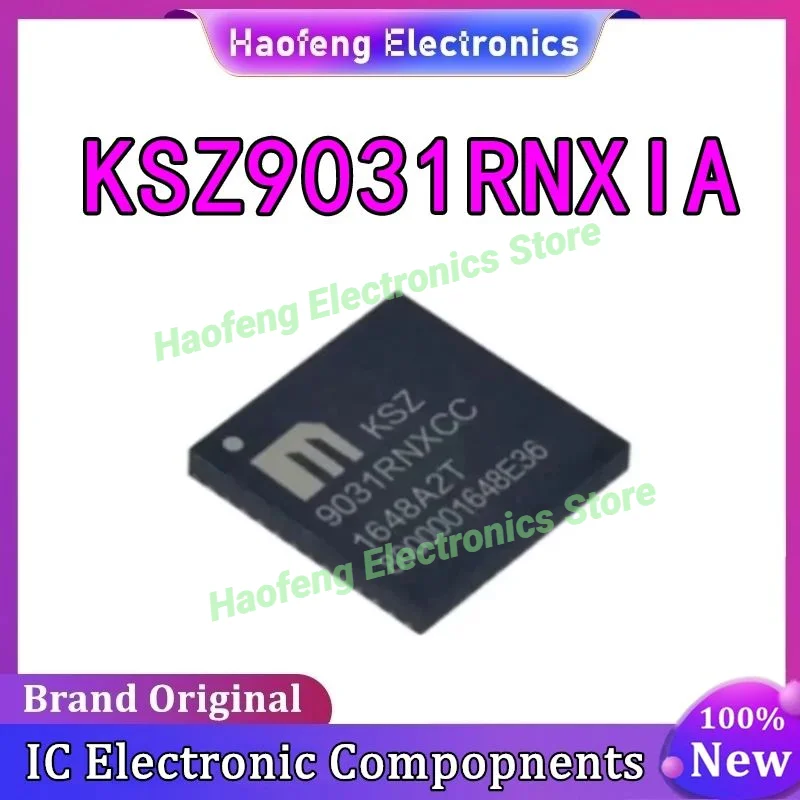Новый оригинальный KSZ9031RNXIA KSZ9031 QFN-48 в наличии