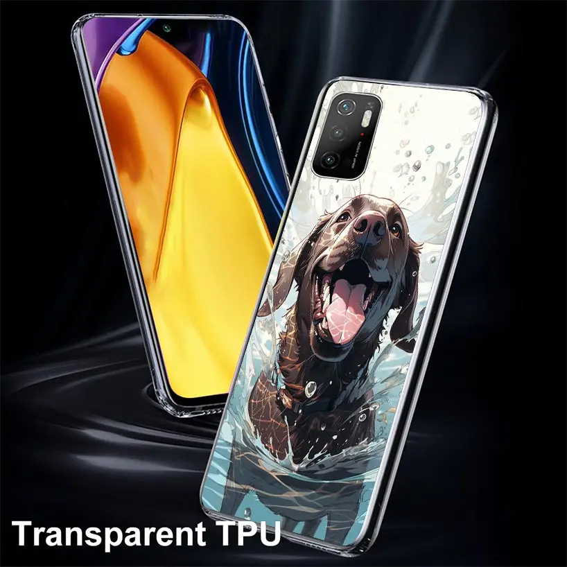 Labrador Retriever Dog Case Phone Cover for Xiaomi Mi 11T 12T 10T 9T Pro 11i 12X 13 12 11 10 9 8 Lite 6X 5X A3 A2 Trend Fundas