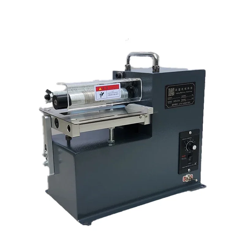 130MM Width 40W 220V Leather Belt Cutter Strap Cutting Machine Paper Leather Slicer