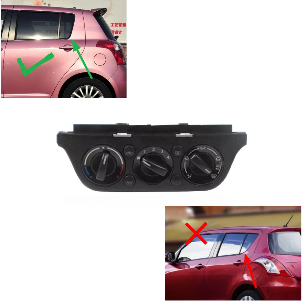 

1 Piece Air Conditioner AC Heater Control Climate Panel Assy for Suzuki Swift Dashboard Temperature Control Switch Assembly