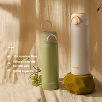 450ml Large Capacity Thickened 304 Stainless Steel Vacuum Thermal Insulation Portable Tumbler Thermos Water Bottle Coffee Cup