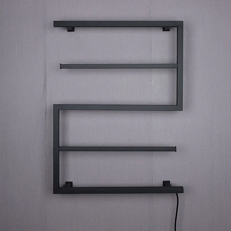 

Electric Towel Rack 304 SUS 80*60*12cm Constant Temperature Heated Towel Warmer Can be Timing/Temperature adjustment