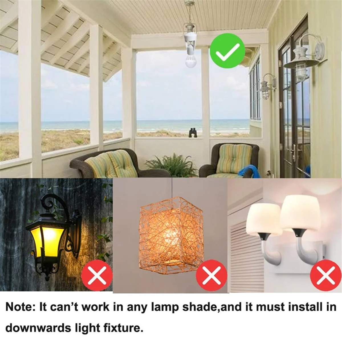 

E27 PIR Smart Motion Sensor Light Switch Detector Base Lamp Holder Time Delay Adjust Control Bulb Socket