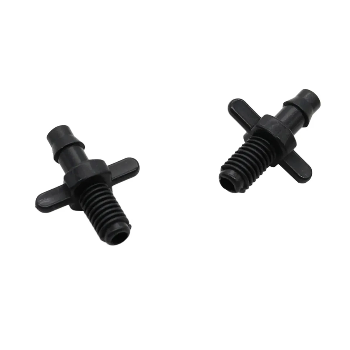 Wąż 4/7mm Pojedynczy Barb do gwintu Adapter prosty 6mm Śruba PVC PPR Złącze rurowe Ogrodowe złączki rurowe do nawadniania kropelkowego 20/50/100szt.