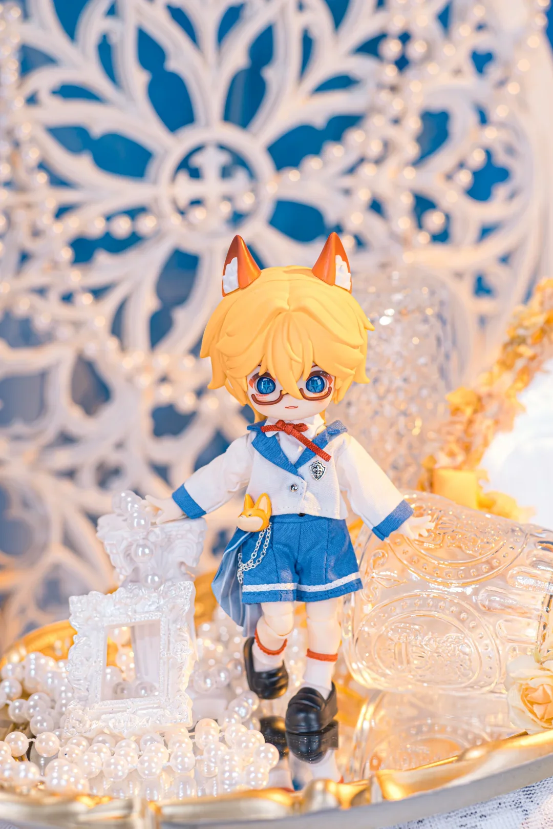 정통 NAGI 동물 5세대 판타지 레코드 12인치 BJD 관절 움직일 수 있는 신비한 블라인드 박스 트렌디 서프라이즈 선물