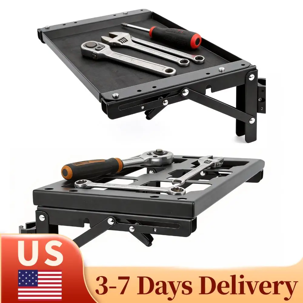 

Folding Magnetic Table No Drilling Required Heavy Duty Foldable Work Table Wear-Resistant Fit for Packout Toolbox