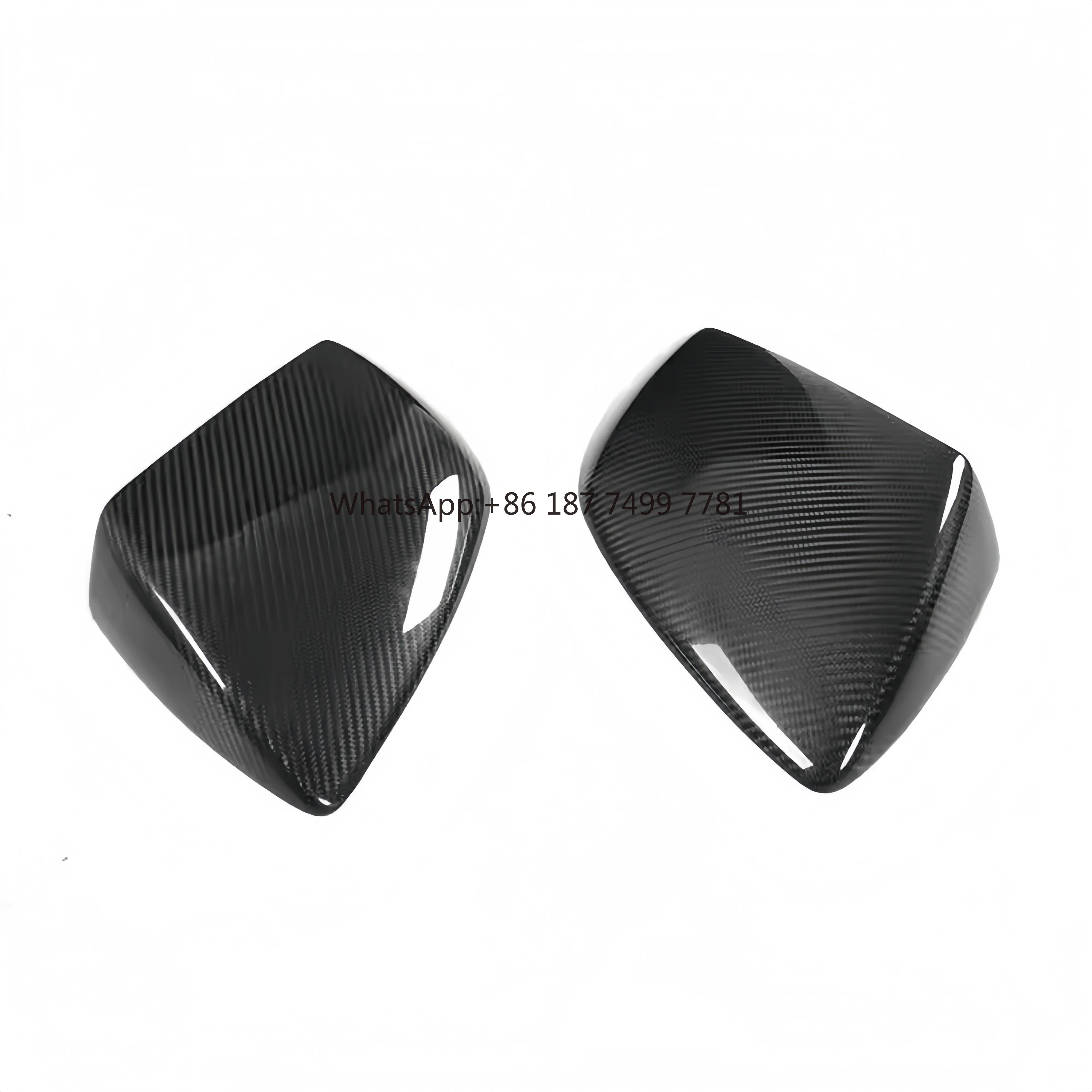 

SN Style High-quality Dry Carbon Fiber Rearview Mirror Cover for . Huracan LP580 LP610 EVO Modification and Upgrade