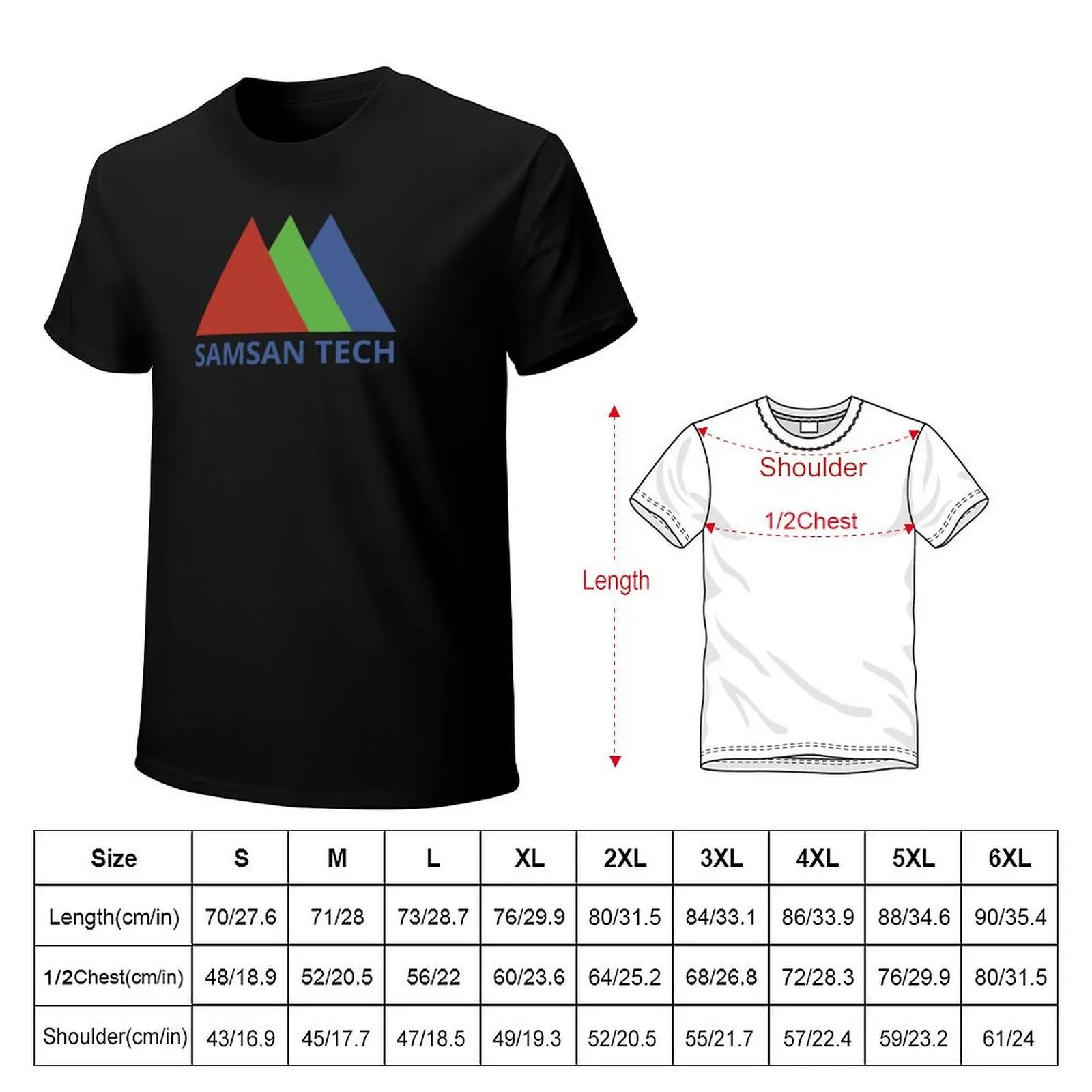 Start-Up - SAMSAN TECH T-Shirt Holiday All Match T-Shirt