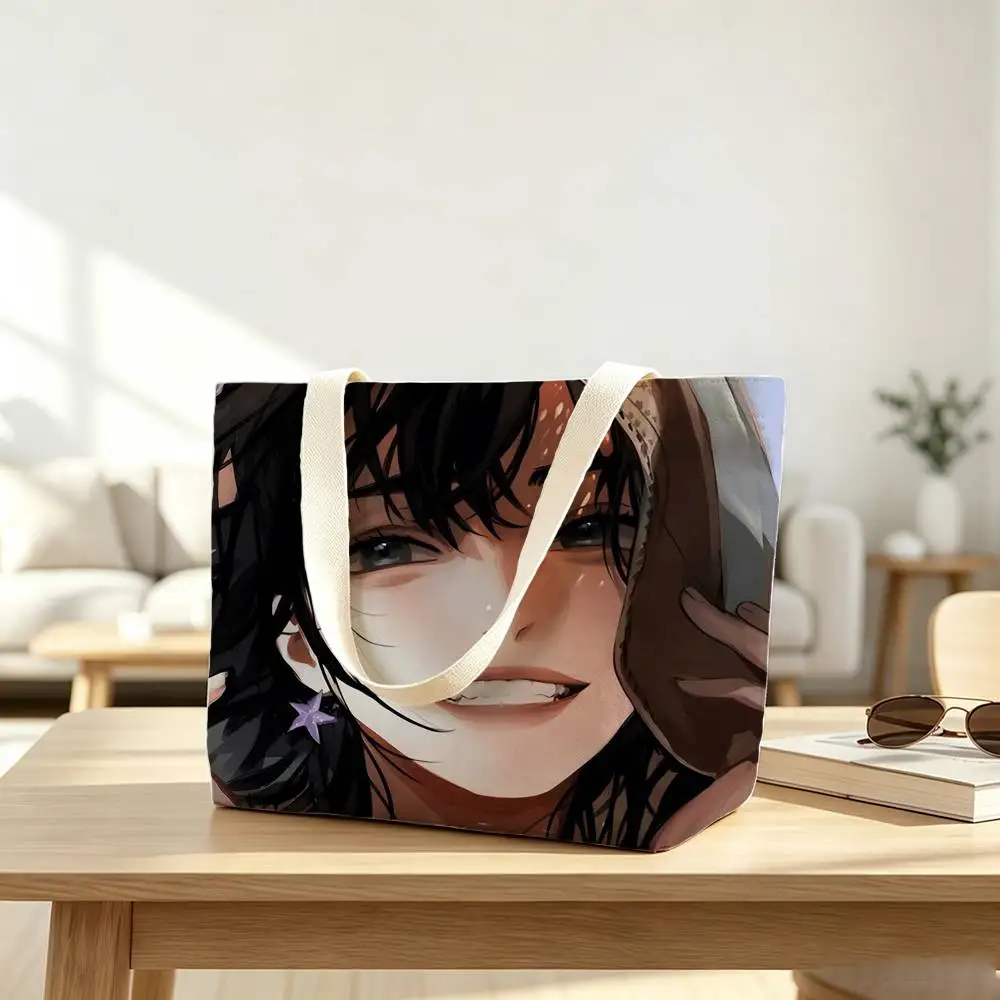 Han S-Sooyoung O-Omniscient Reader ORV Print Bag Eco Shopper Cotton Jute Bag Reusable Bag Foldable Reusable Sac Tissu