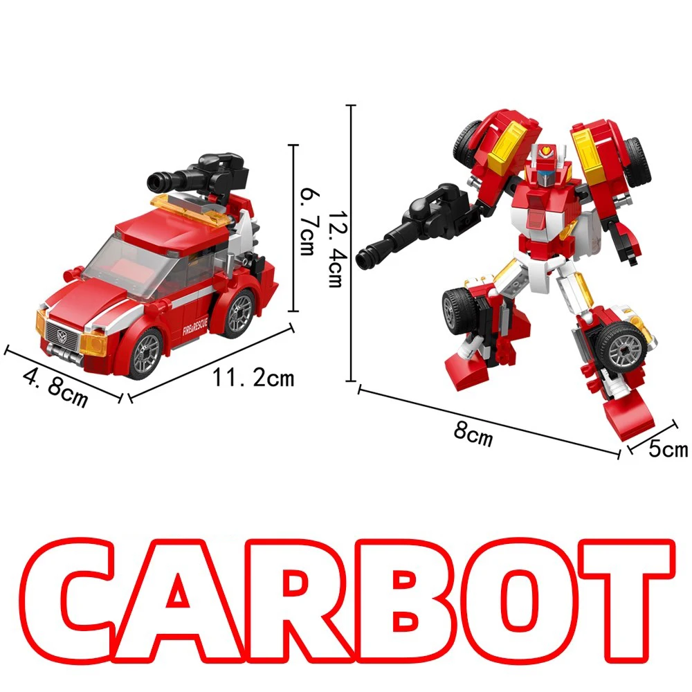Transformation Toys Robot Car Plastic Assembly Anime Movie anime figure decoration one piece  Children Birthday Gift