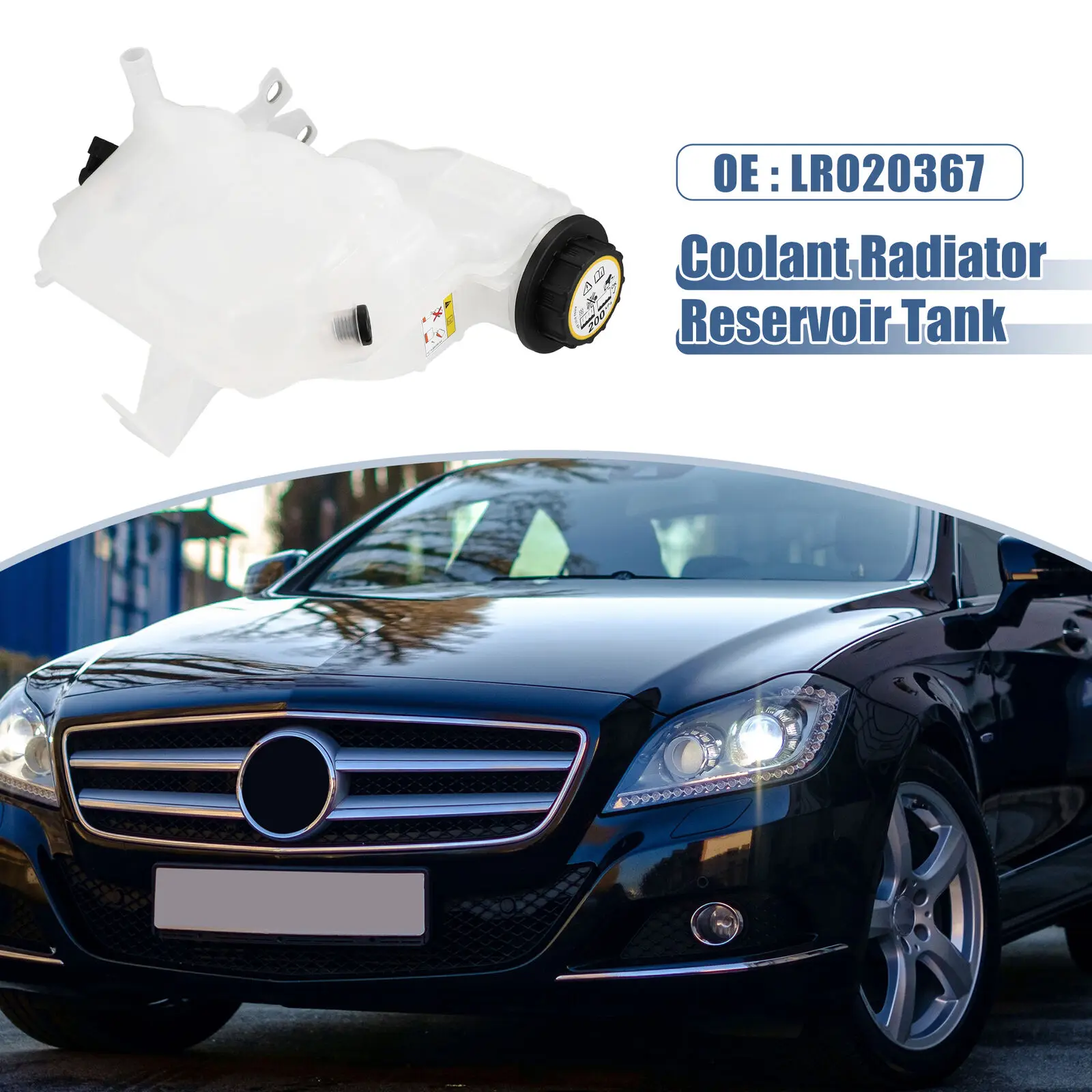 

Coolant Reservoir Coolant Recovery Tank for LAND ROVER LR3 2005-2009 LR020367 LR013663 PCF500110 PCF500090 PCF500015