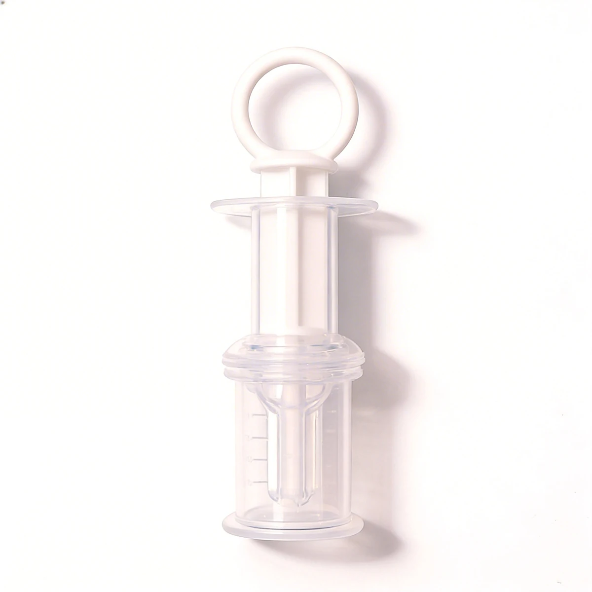 Baby Medicine Dispenser Dropper with Pacifier Tip, Soft Silicone Needle Feeder for Infant Liquid Medicine and Vitamins