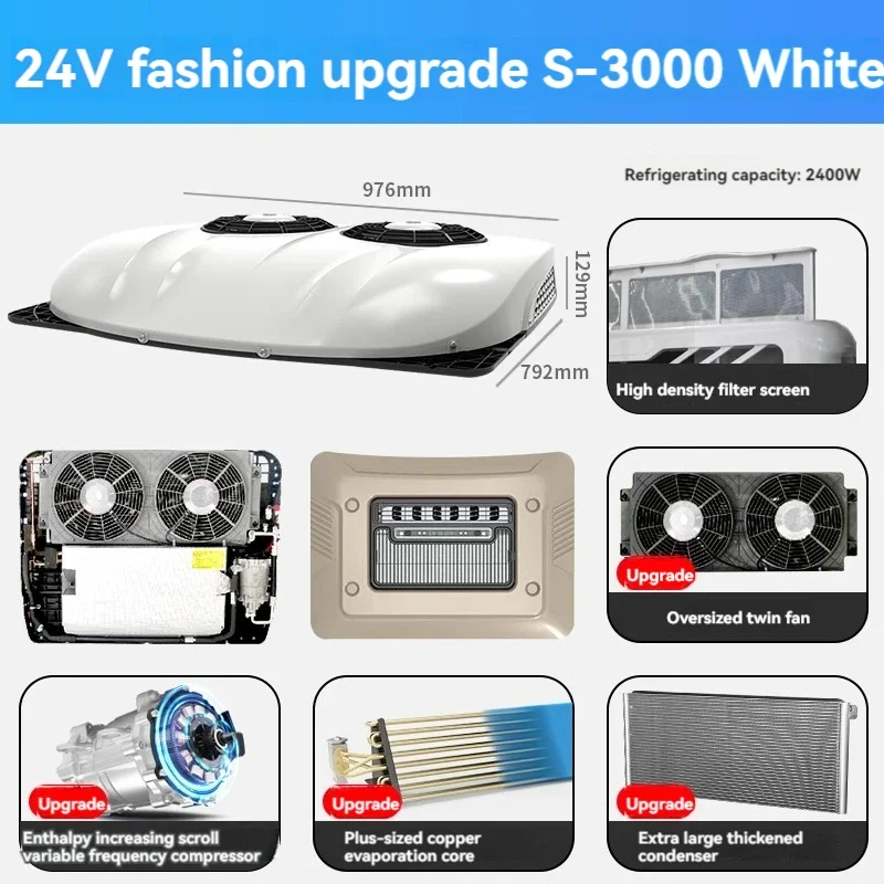 

Upgrade Refrigerating Vehicle Integrated Machine Light Truck Garage Large Truck Electric Parallel Compression