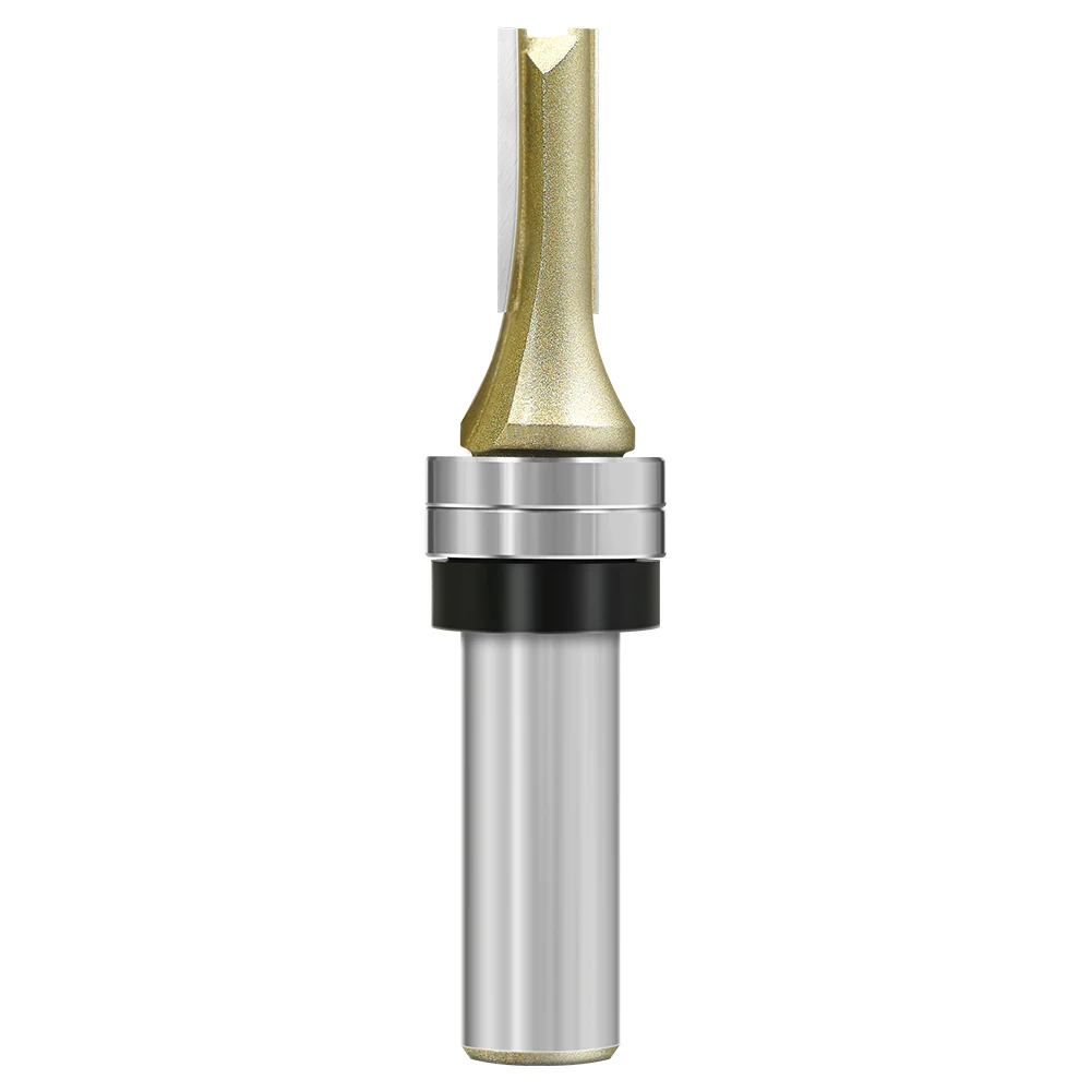 LAVIE 1/2 'Shank คุณภาพอุตสาหกรรมแบริ่งคู่สล็อตตัด Router Bit สําหรับเครื่องตัดไม้ I13013B0822GD