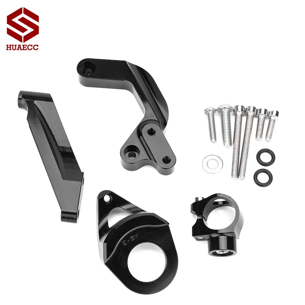 CNC Steering Damper Mounting Bracket Kit for Suzuki GSXR 1000 K9 2009-2015 2014 2013 2012 2011 2010