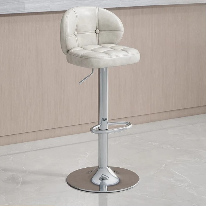 Интерьер Серый Барный Стул Эргономичный Оргскло Американский Элегантный Декор Барный Стул Доставка Taburete De Bar Мебель Для Балкона