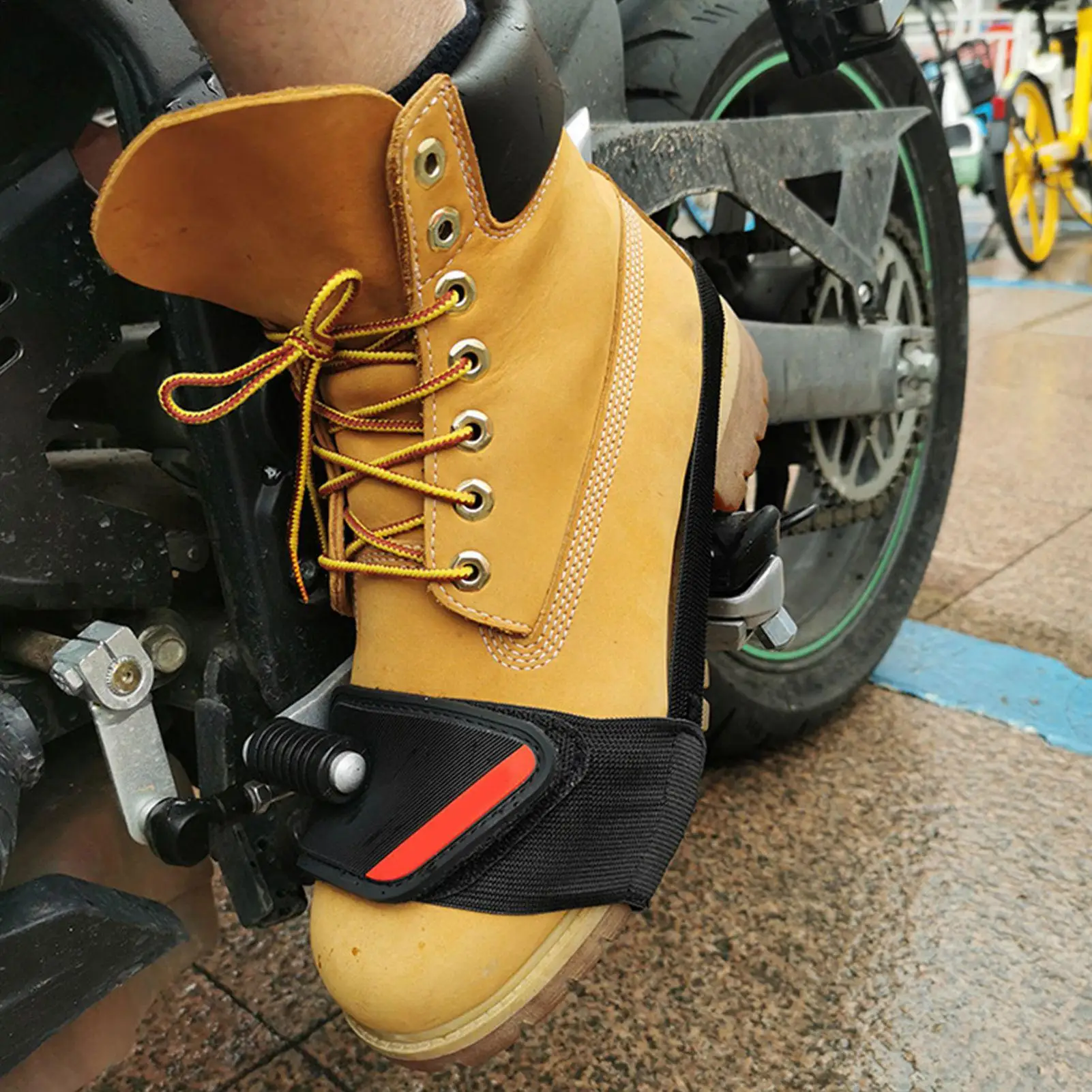 Motorcycle Shifter Shoe Protector Anti-Slip Motorcycle Shifter Cover Cycling Supplies Anti-scratch anti-dirty protective cover