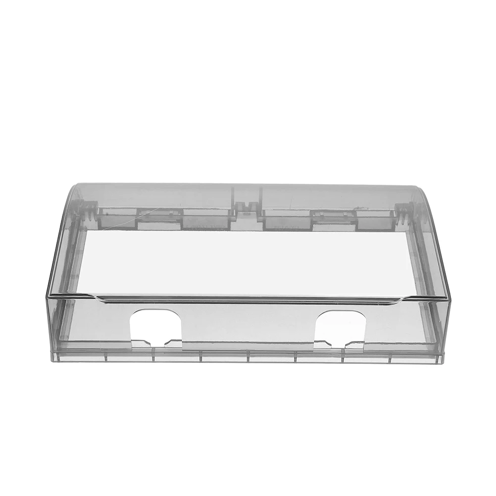 

Double 86 Waterproof Socket Cover Thickened Acrylic Adhesive Design for Bathroom Outlet Protection Wall Switch