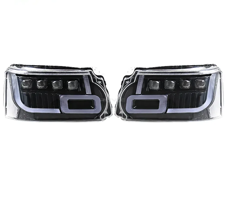 

High Quality Front Headlight Lighting Systems 4 Lens Matrix Led Headlight For Range Rover Sport 2010-2013 Headlamp