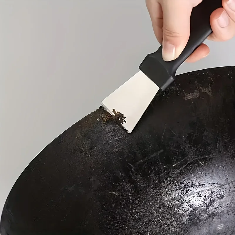 Multifunctional Cleaning Scraper Stainless Steel Ice Remover Tool Refrigerator Defrost Kitchen Bottom Shovel Freezer Ice Scraper image 3
