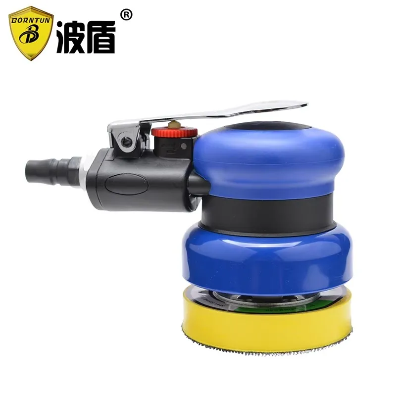 Wave Shield Concentric Orbital Sander 3inch Disc-Type Pneumatic Polishing Machine 76mm Air-Powered Sanding Machine Bd-6040