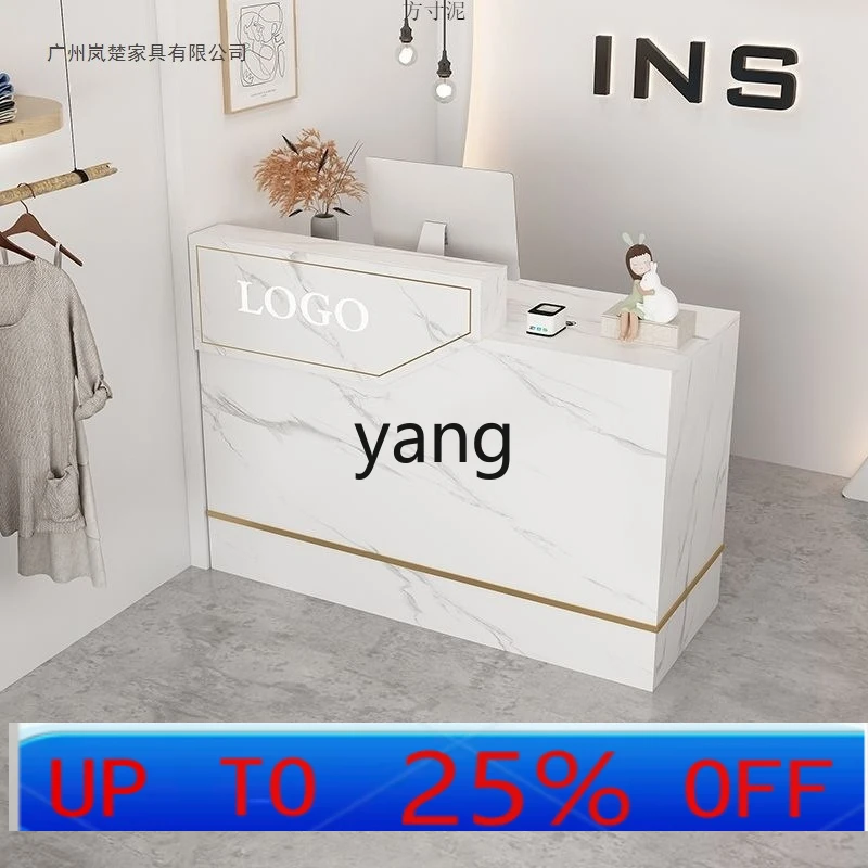

LH company front desk reception milk tea shop service desk clothing store restaurant counter