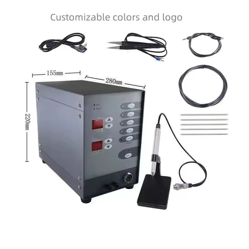 Colors And Logo Glasses frame Spot Welding Machine For Gold Silver Jewelry Argon Arc Welding Machine Dental Spot Welder