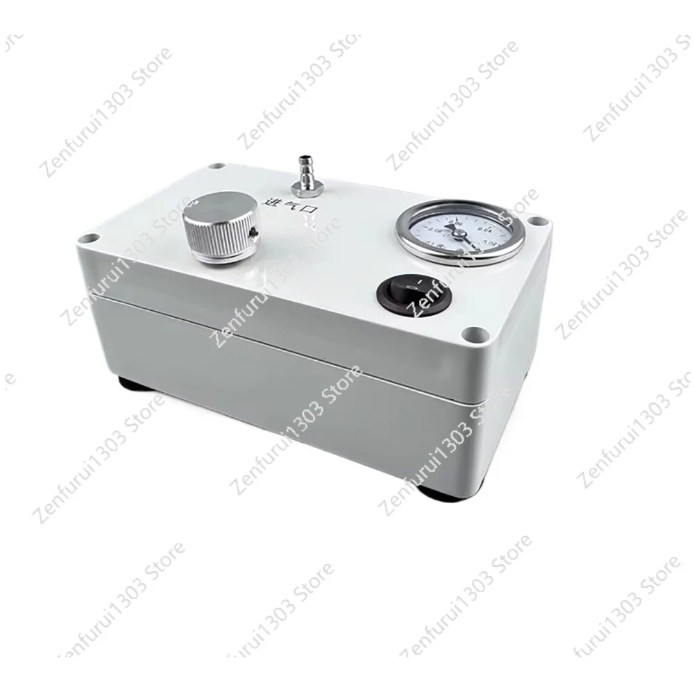 Desktop Vacuum Pump, Adjustable Suction with Pressure Gauge, for Lab Filtration, Defoaming, and Negative Pressure Applications