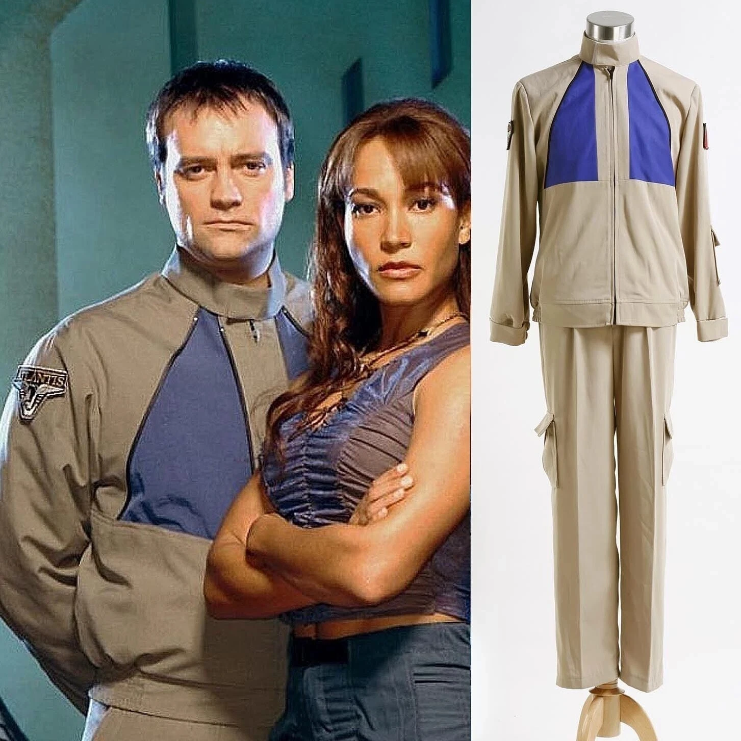 

Stargate Atlantis Rodney McKay Costume Man Uniform Cosplay Carneval Halloween
