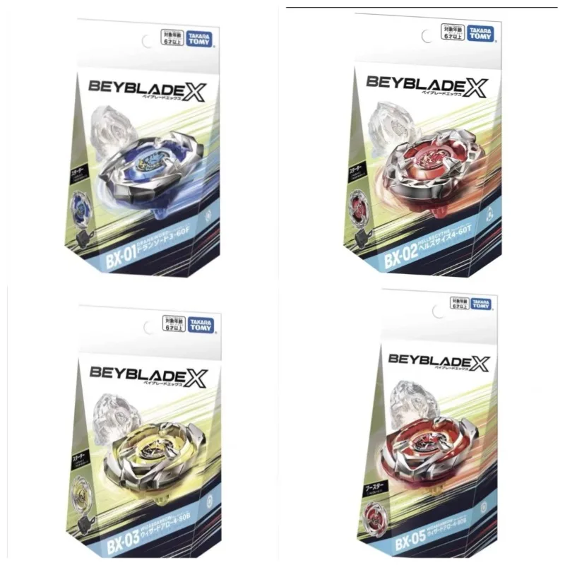 Takara Tomy Beyblade X Generation BX01 BX06 Attack Balance and Defense Types Launchers Набор детских игрушек Коллекционный подарок