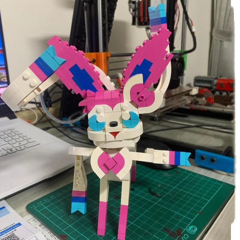 383-個-moc-ポケモン-sylveon-ゲームモデルビルディングブロッククリスマスギフト建築おもちゃ創造的なアイデア教育レンガ子供-diy