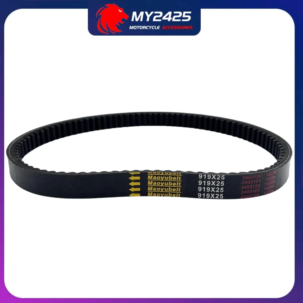 23100-KHE7-900 Drive Belt For Kymco Maxxer Mongoose MXU Grand Dink EGO Bet&Win 250 300 300R KXR250 23100-KHE7-90B ; 919x25 view 3