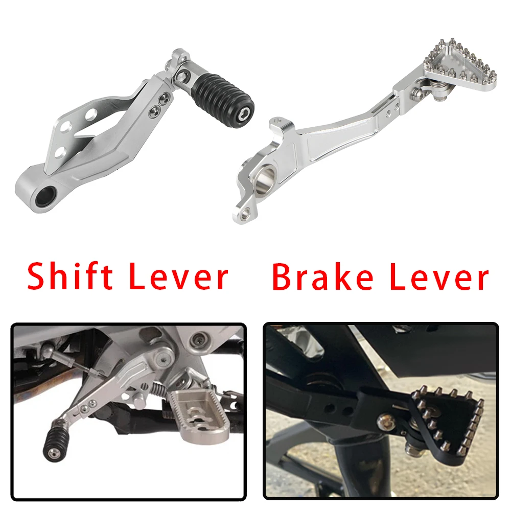 For BMW R1250GS R1200GS LC ADV R1250 R1200 GS Adventure 2013-2023 Motorcycle Folding Gear Shifter Shift Pedal Lever Brake Pedal